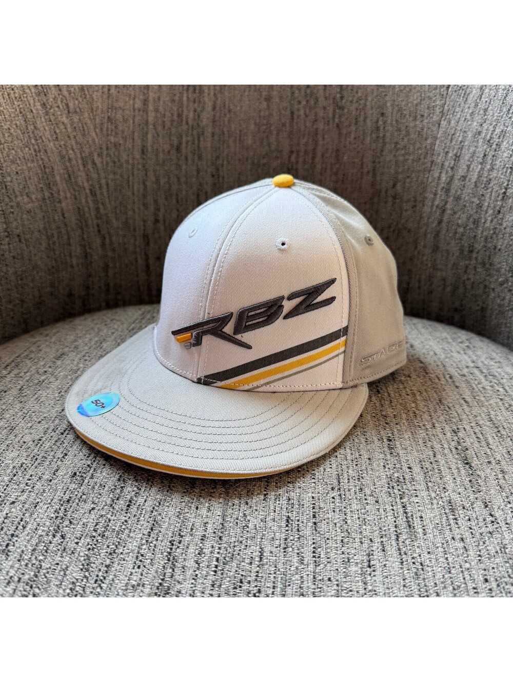 TaylorMade RBZ RocketBallz Stage 2 NWT Golf Hat Cap 50+ UV Flat Bill S/M